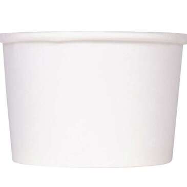Food Container, 4 oz, White, Paper, (1,000/Case), Karat C-KDP4W
