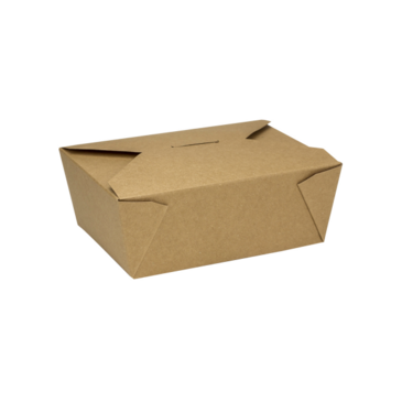 Karat Food Container, #8, 48 Fl oz, Kraft, Fold-To-Go, (300/Case) Karat FP-FTG48K