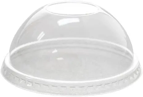 ARVESTA (DISPOSABLES) ARVESTA (DISPOSABLES) Food Container Dome Lid For 8 Oz, Pet, 90mm, No Hole, 20/50/1000