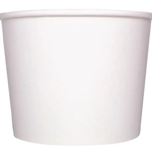 Arvesta Food Container Paper, Round,32oz, White,142mm