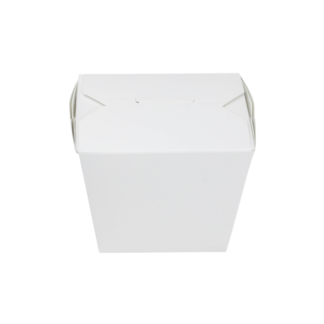 Food Pail, 16 oz, White, Paper, (450/Case), Karat FP-FP16W