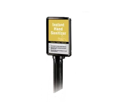 Forbes Industries 2760-IHS Crowd Control Stanchion Sign / Frame