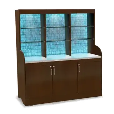 Forbes Industries 5873-GLASS TILE Back Bar Cabinet, Non-Refrigerated