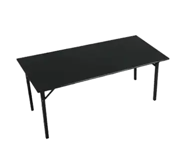 Forbes Industries 600-3072B Folding Table, Rectangle