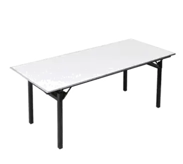 Forbes Industries 600-3672A-PAD Folding Table, Rectangle