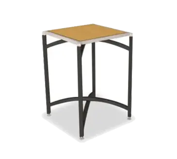 Forbes Industries 7024L-24 Folding Table, Square