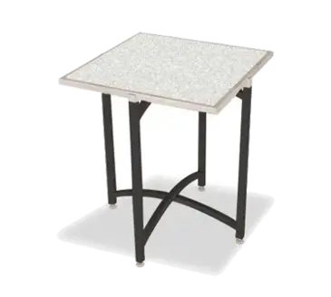 Forbes Industries 7028T-24 Folding Table, Square