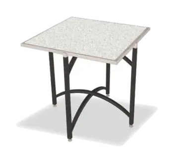 Forbes Industries 7036T-24 Folding Table, Square