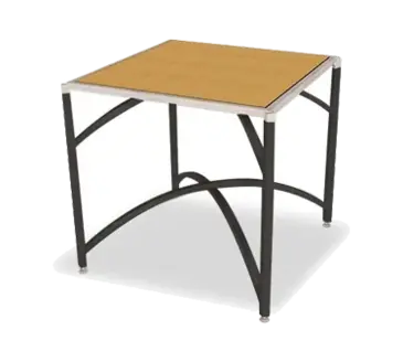 Forbes Industries 7038L-24 Folding Table, Square