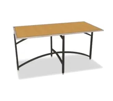 Forbes Industries 7044L-30 Folding Table, Rectangle