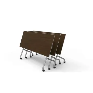 Forbes Industries REVFT2472MXE-YSC Folding Table, Rectangle, Mobile