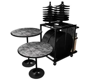 Forbes Industries REVMIX2430RDMXEIC-TBL-W Furniture Reception Package