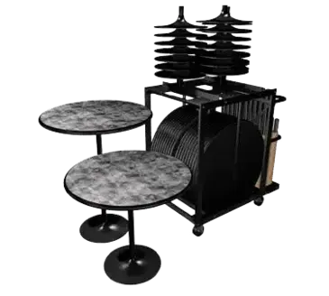 Forbes Industries REVMIX2436RDMXEIC-TBL-W Furniture Reception Package
