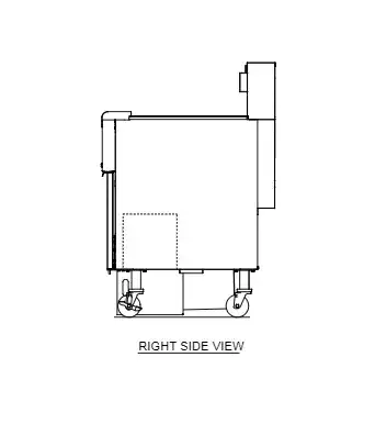 Frymaster 2FQE30U Fryer, Electric, Multiple Battery