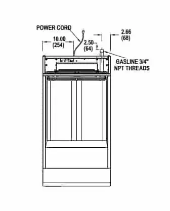 Frymaster MJ1CF Fryer, Gas, Chicken / Fish