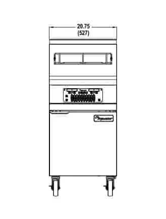 Frymaster MJ1CF Fryer, Gas, Chicken / Fish