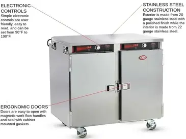 FWE HLC-14 Heated Cabinet, Mobile