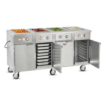 FWE HLC-4W6-7H-28-DRN Serving Counter, Hot Food, Electric