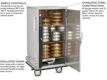 FWE P-60 Heated Cabinet, Banquet