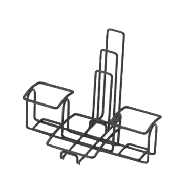 G.E.T. Enterprises 4-931615 Condiment Caddy, Rack Only