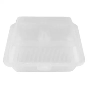 G.E.T. Enterprises EC-09-1-CL Carry Take Out Container, Plastic