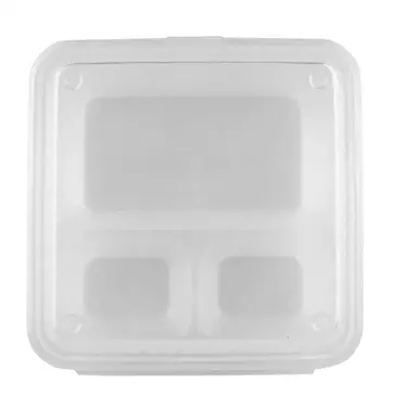 G.E.T. Enterprises EC-09-1-CL Carry Take Out Container, Plastic