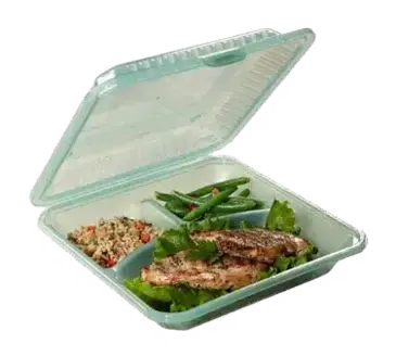 G.E.T. Enterprises EC-12-1-JA Carry Take Out Container, Plastic