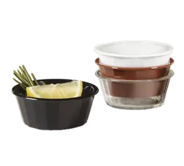 G.E.T. Enterprises ER-020-CL Ramekin / Sauce Cup, Plastic