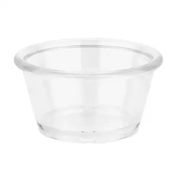 G.E.T. Enterprises ER-025-CL Ramekin / Sauce Cup, Plastic