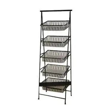 G.E.T. Enterprises IR-951T-BK Display Stand, Basket