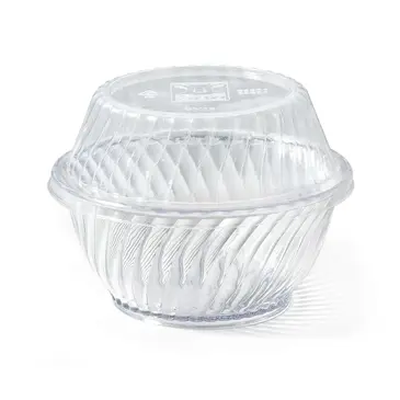 G.E.T. Enterprises LID-55601-CL Disposable Container Cover / Lid