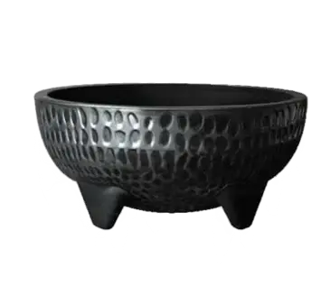 G.E.T. Enterprises MOJ-804-BK Molcajete Salsa Dish