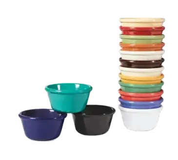 G.E.T. Enterprises RM-400-BK Ramekin / Sauce Cup, Plastic