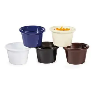 G.E.T. Enterprises S-610-BK Ramekin / Sauce Cup, Plastic