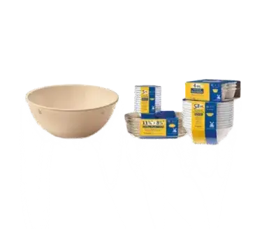G.E.T. Enterprises SP-DN-317-T Nappie Oatmeal Bowl, Plastic