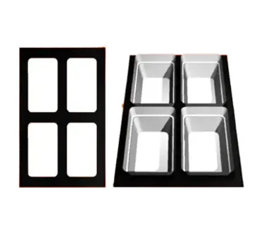 G.E.T. Enterprises T0A20MW Tile Inset, Metal