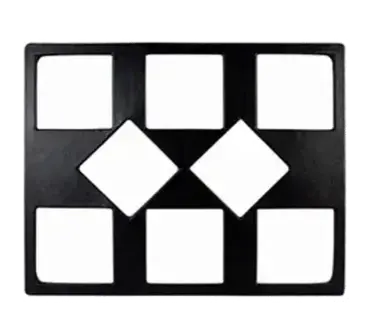 G.E.T. Enterprises T0B9BR Tile Inset, Metal