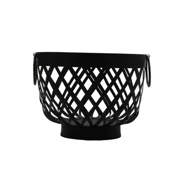 G.E.T. Enterprises WB-569-BK Basket, Tabletop, Metal