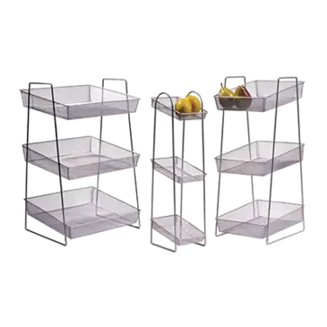 G.E.T. Enterprises WB2-3TIER Display Stand, Basket