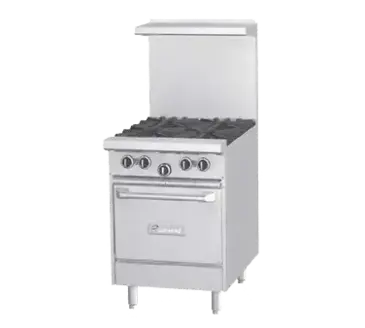 Garland US Range G24-2G12S Range, 24" Restaurant, Gas