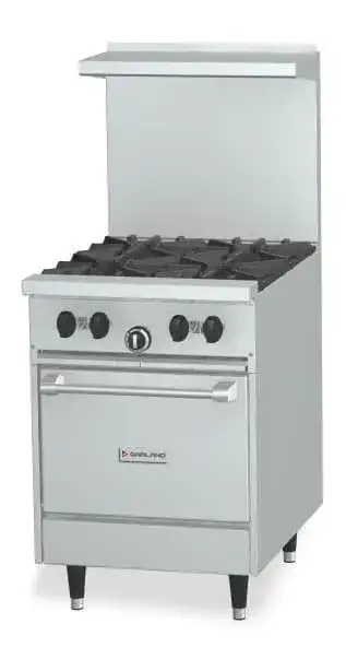 Garland US Range G24-4L Range, 24" Restaurant, Gas