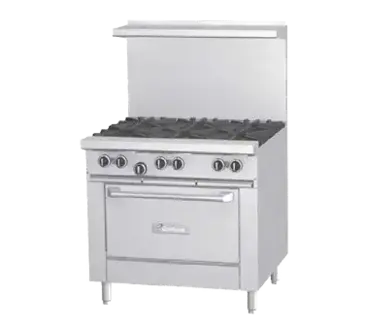 Garland US Range G36-2G24R Range, 36" Restaurant, Gas