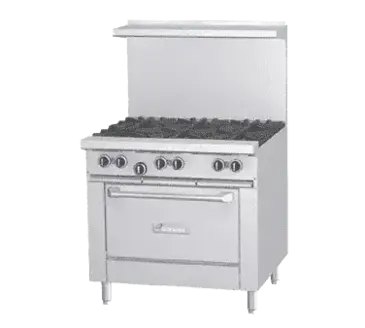 Garland US Range G36-2G24R Range, 36" Restaurant, Gas