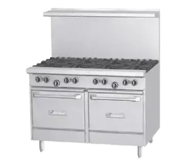 Garland US Range G48-2G36SS Range, 48" Restaurant, Gas