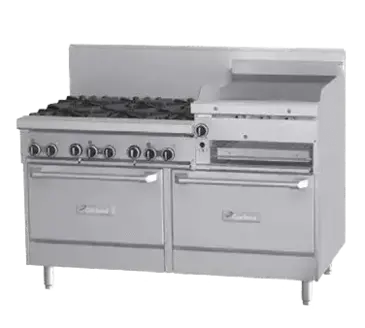 Garland US Range G60-6R24RR Range, 60" Restaurant, Gas