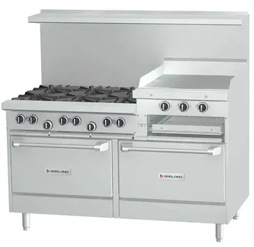 Garland US Range G60-6R24RR Range, 60" Restaurant, Gas