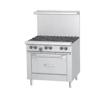 Garland US Range U36-2G24R Range, 36" Restaurant, Gas