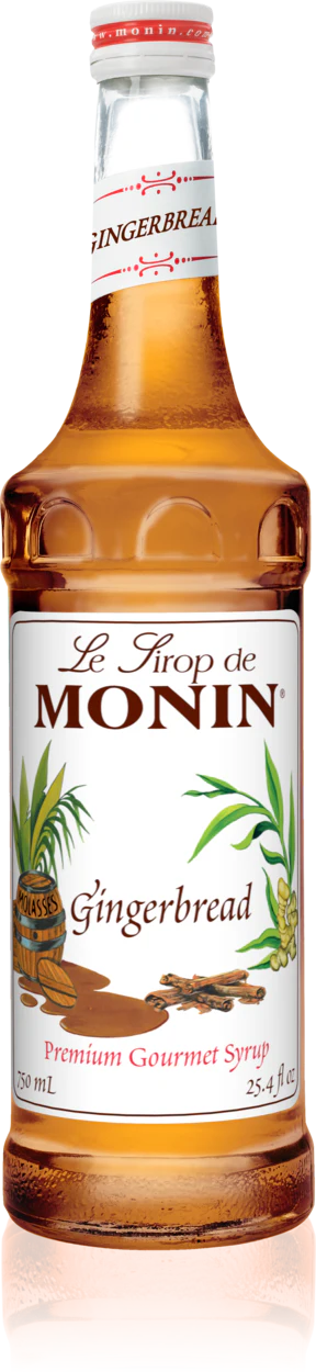 Monin Monin Gingerbread Syrup, 25.4 Oz, Glass Bottle, Monin M-AR060A