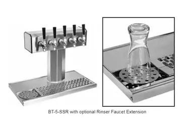 Glastender BT-10-PB Draft Beer / Wine Dispensing Tower