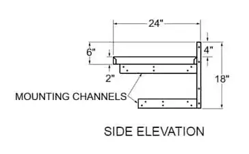 Glastender C-DW-12 Underbar Add-On Unit